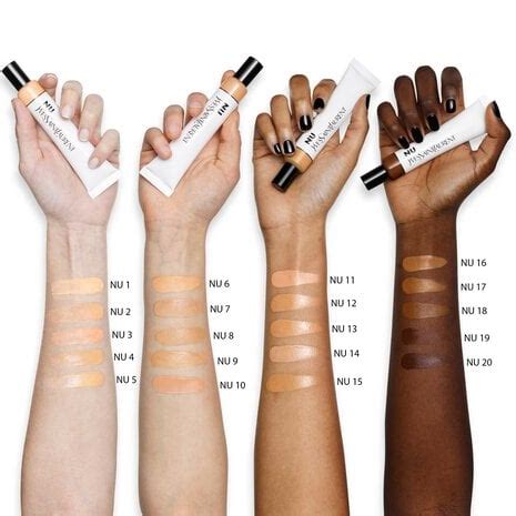 ysl nu bare look tint 6|YSL skin tint shades.